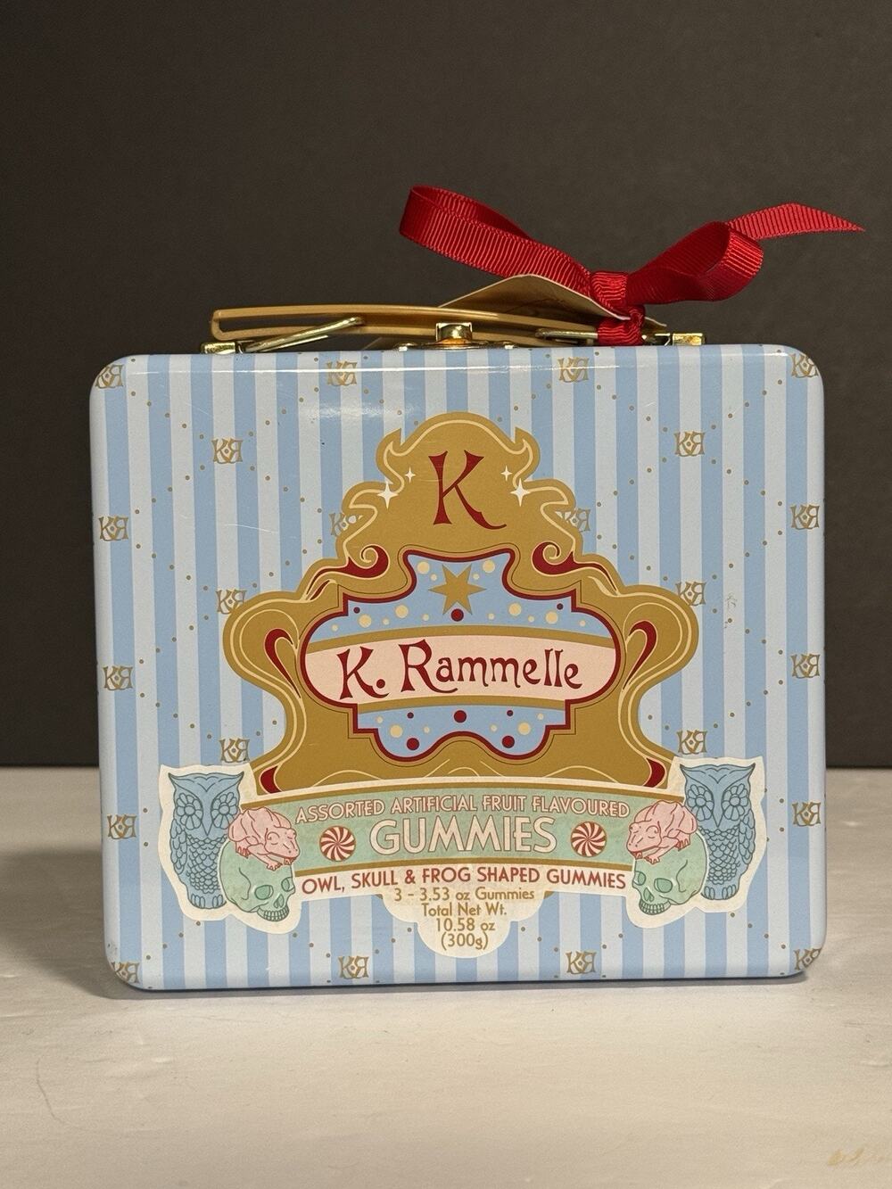 Epic Universe Harry Potter Paris K. Rammelle Case EMPTY Collector Prop Tin Box